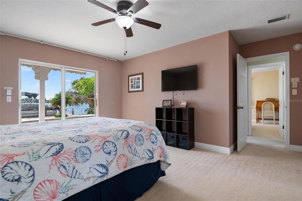 Bedroom 3 with water views