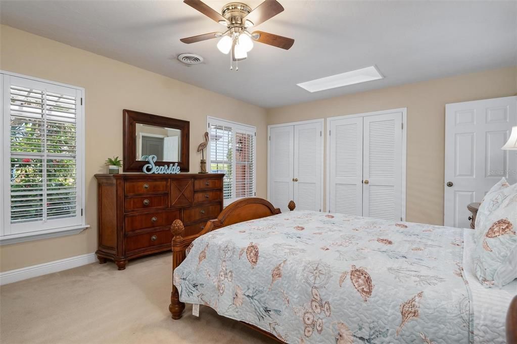 Bedroom 2 with ensuite bathroom