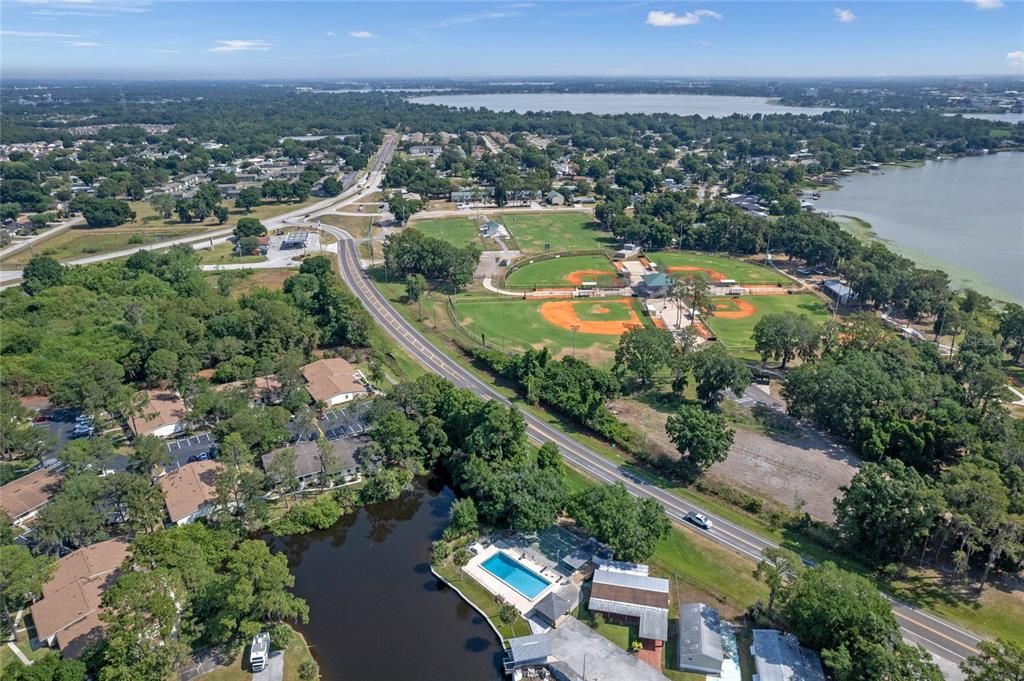 Property is located a .8 of a mile to Lake Shipp Park