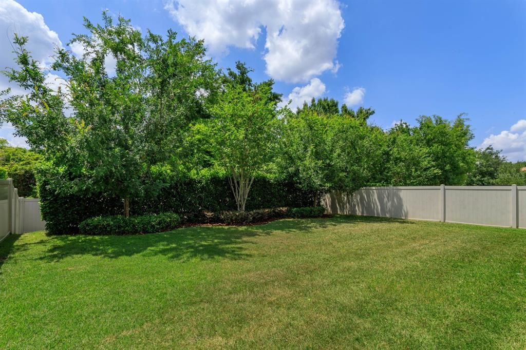 Large Fenced Yard ready for you to enjoy as/is or add a pool!