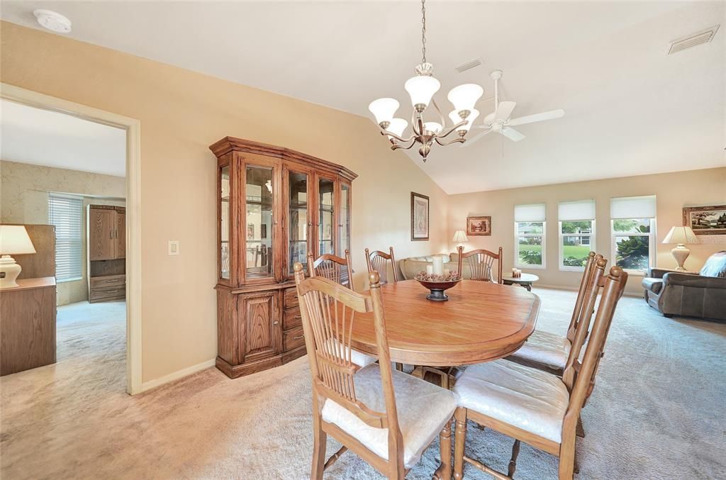 Dining room area