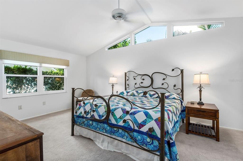 Cathedral Ceilings in Primary Bedroom