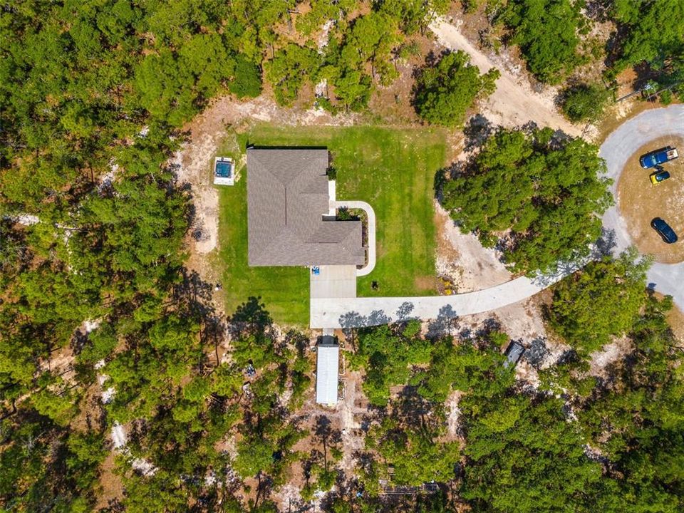 Aerial View of Property