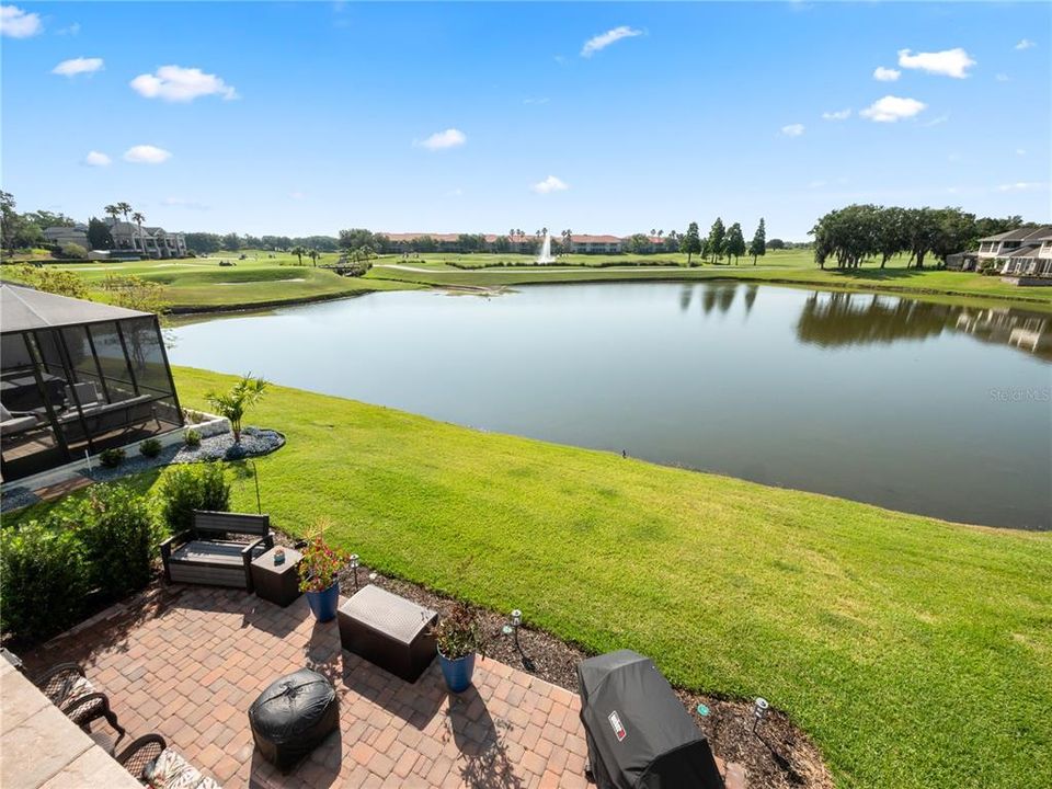 Pond on Porch