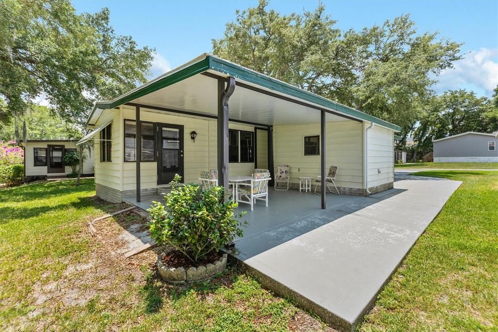 Back Covered Patio