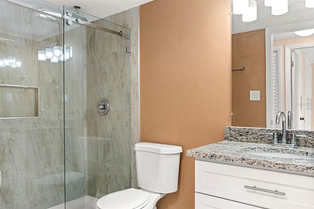 Completely remodeled Primary Bath