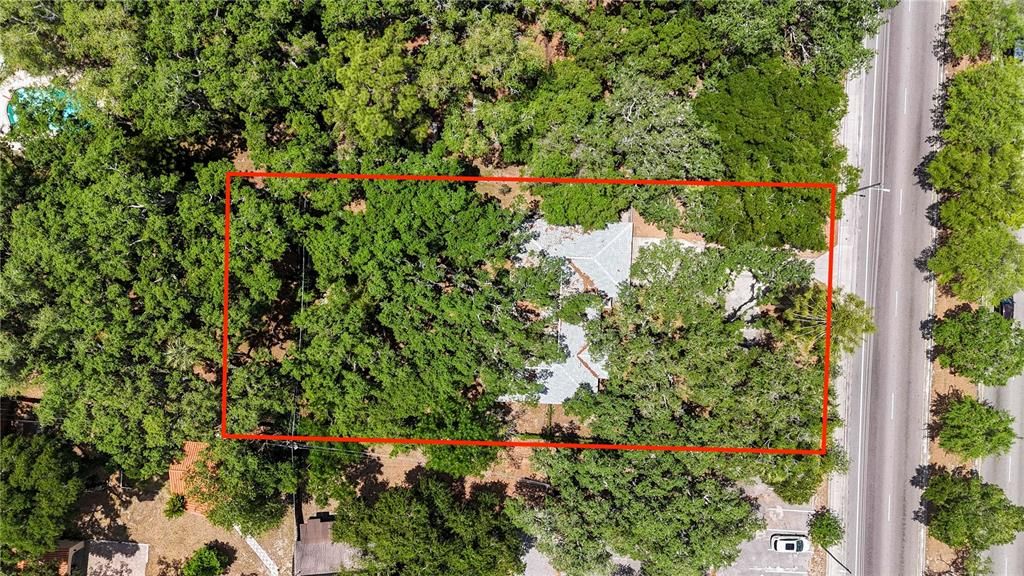 Almost 1/2 acre lot providing plenty of room to expand in the back.