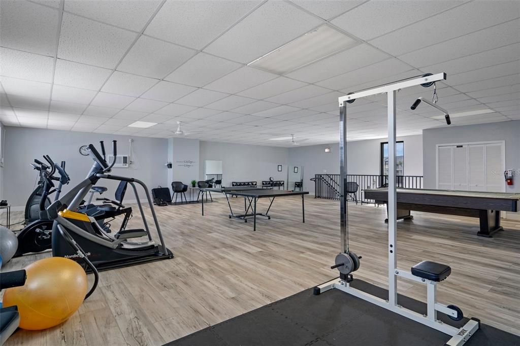 WORKOUT AREA