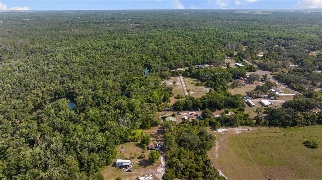 Ariel View of additional 4.57 acres for sale