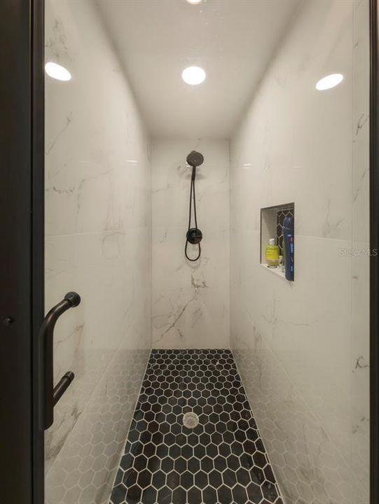 Updated shower Primary bath