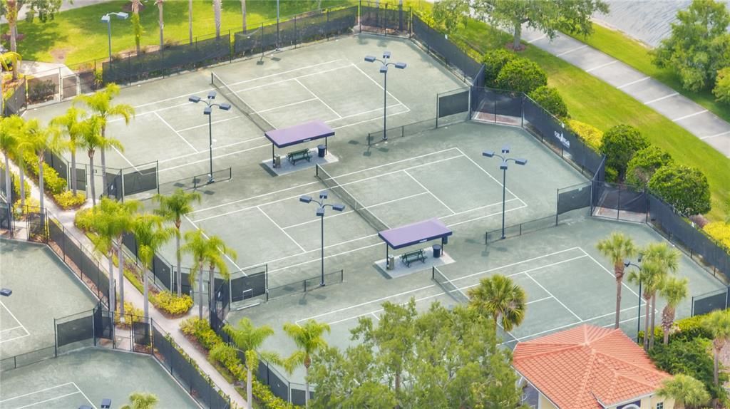 Community Lighted Tennis Courts