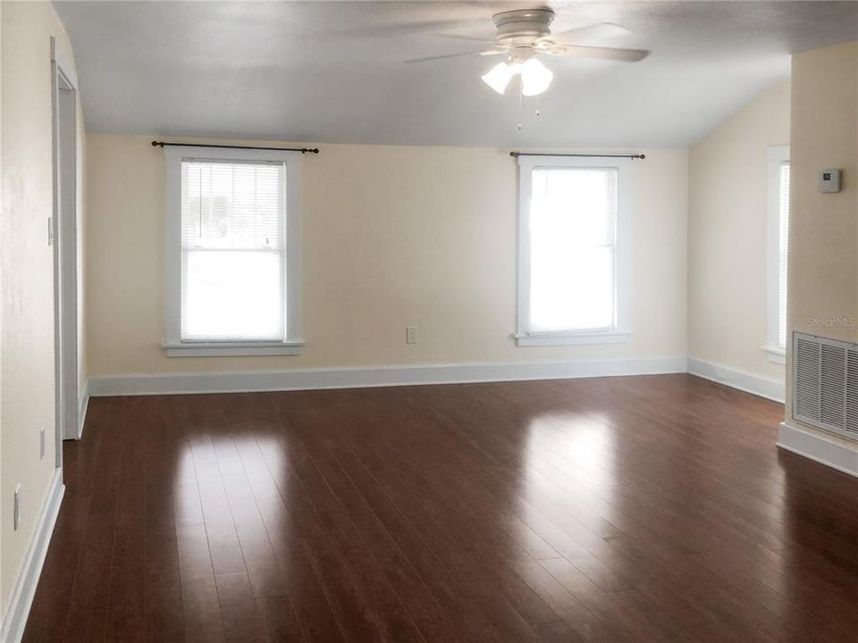 Garage Apt Living Space and Bedroom Area