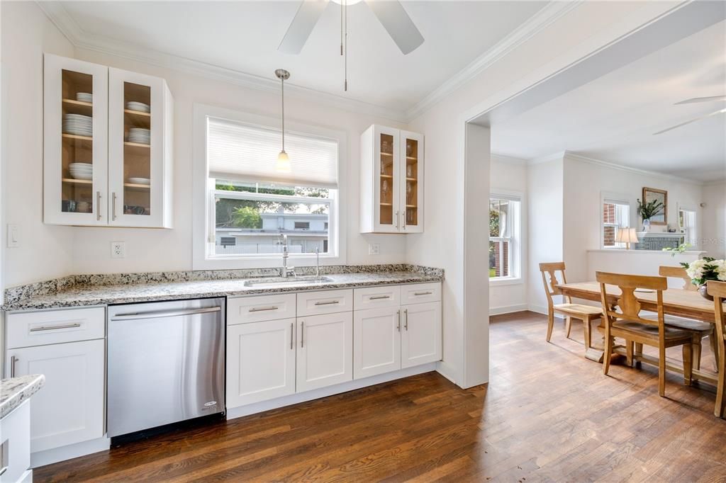 Window over Kitchen Sink