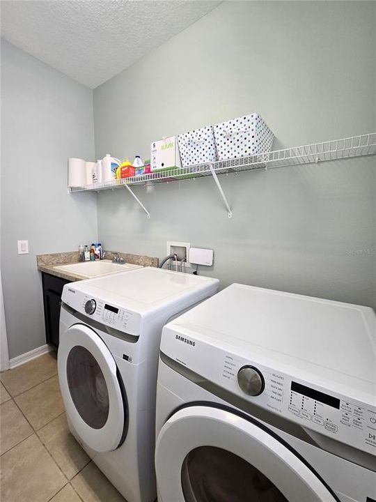 Separate Laundry Room w/ Sink
