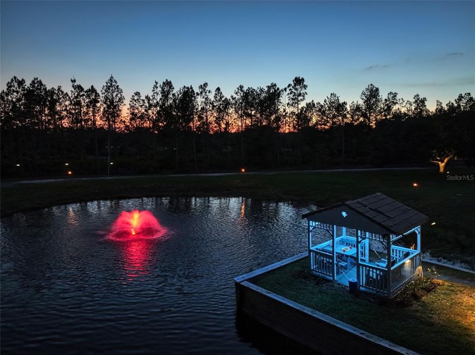 Gazebo and Fountain