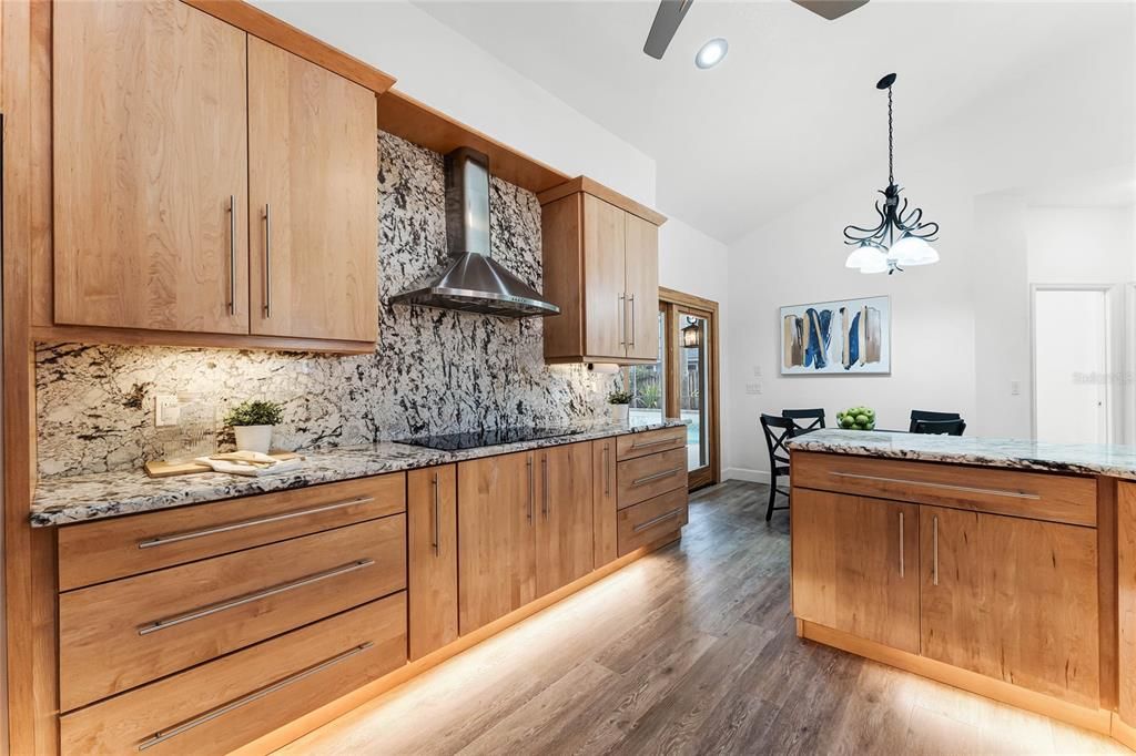 Kitchen underlighting and cabinet underlighting