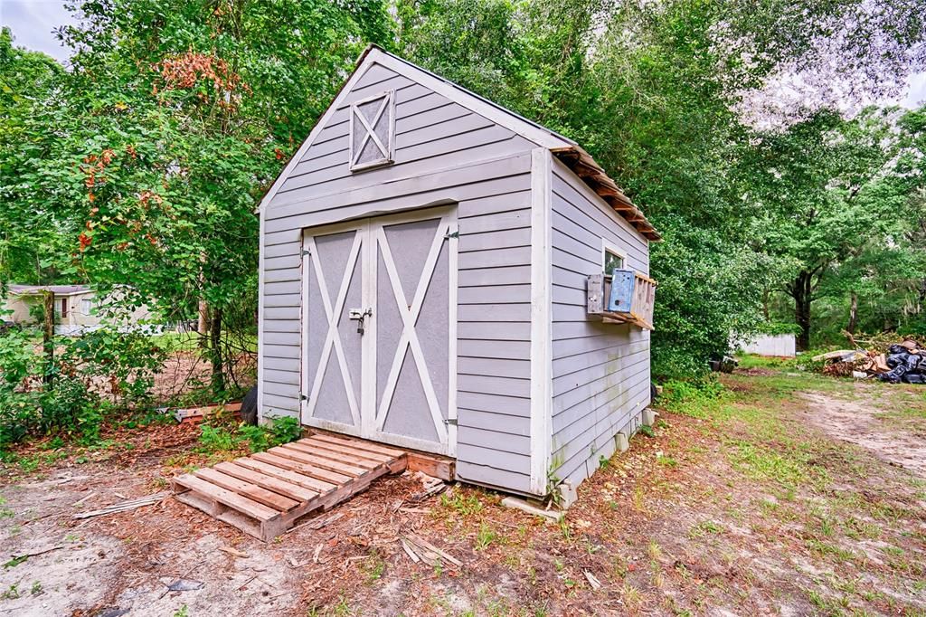 10' x 10' storage shed