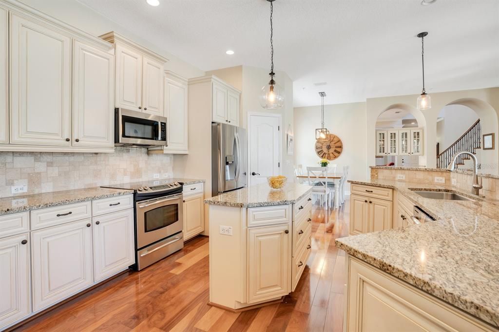 Granite kitchen counters