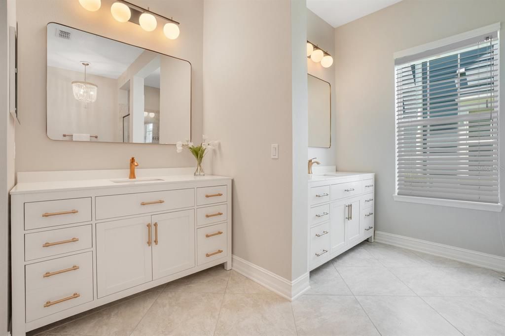 Newly remodeled powder bath