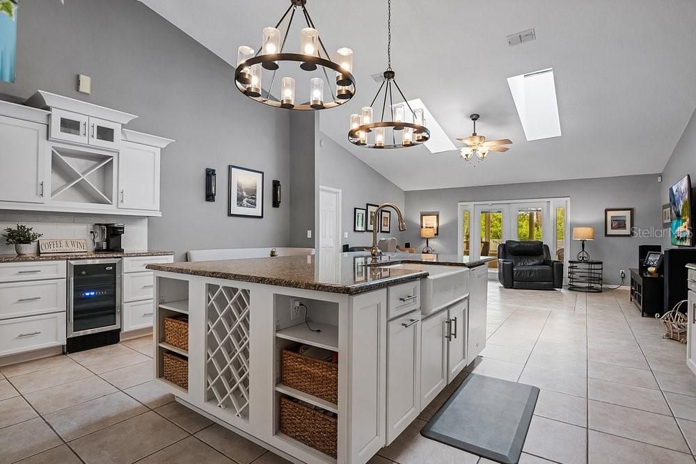 GORGEOUS Kitchen with oversized island