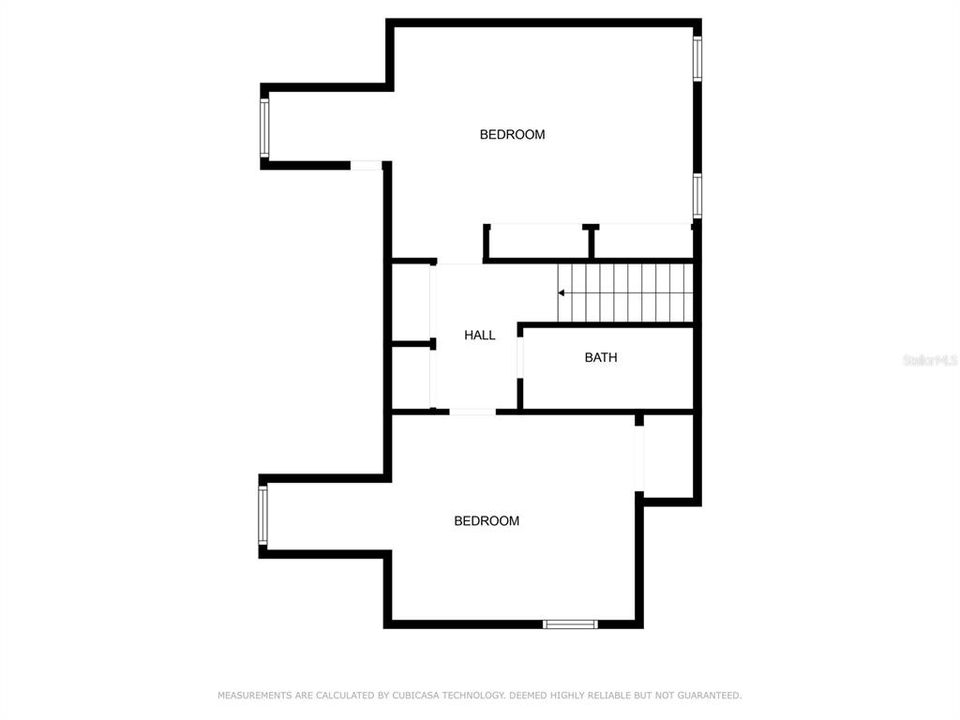 Upstairs Floorplan