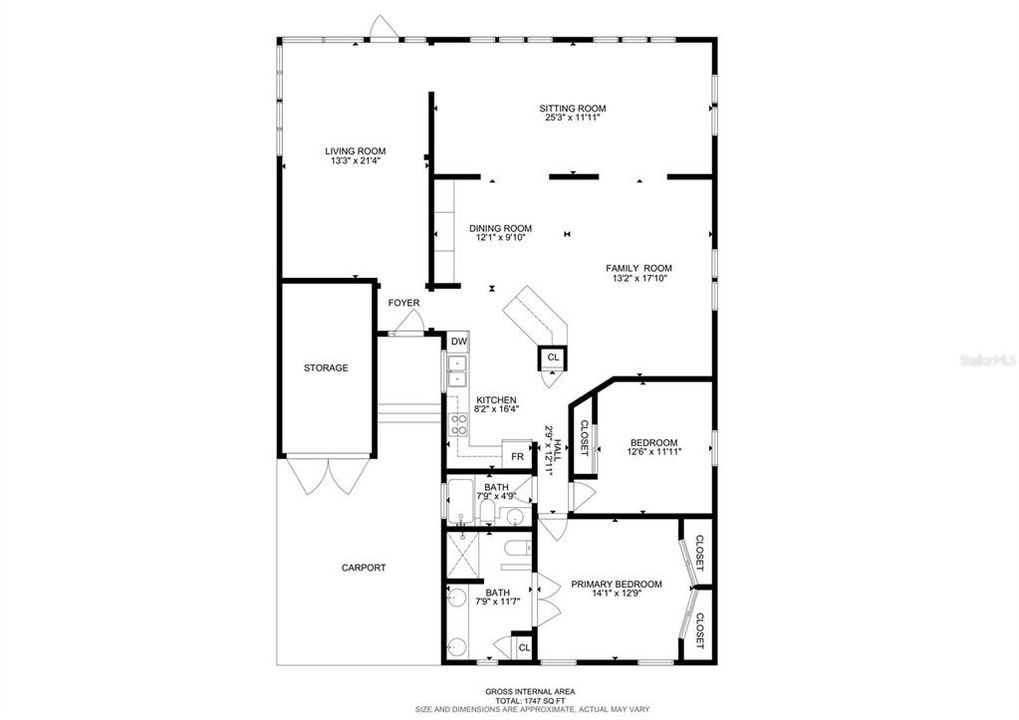 For Sale: $225,000 (2 beds, 2 baths, 1804 Square Feet)