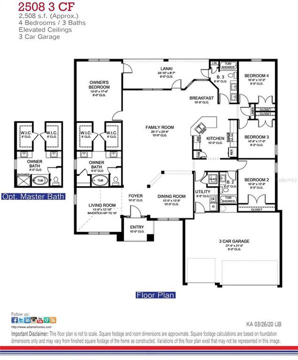 For Sale: $463,250 (4 beds, 3 baths, 2508 Square Feet)