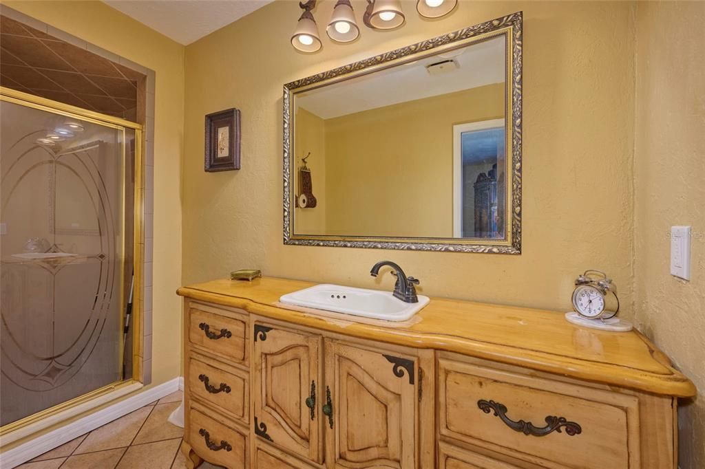 Master bathroom