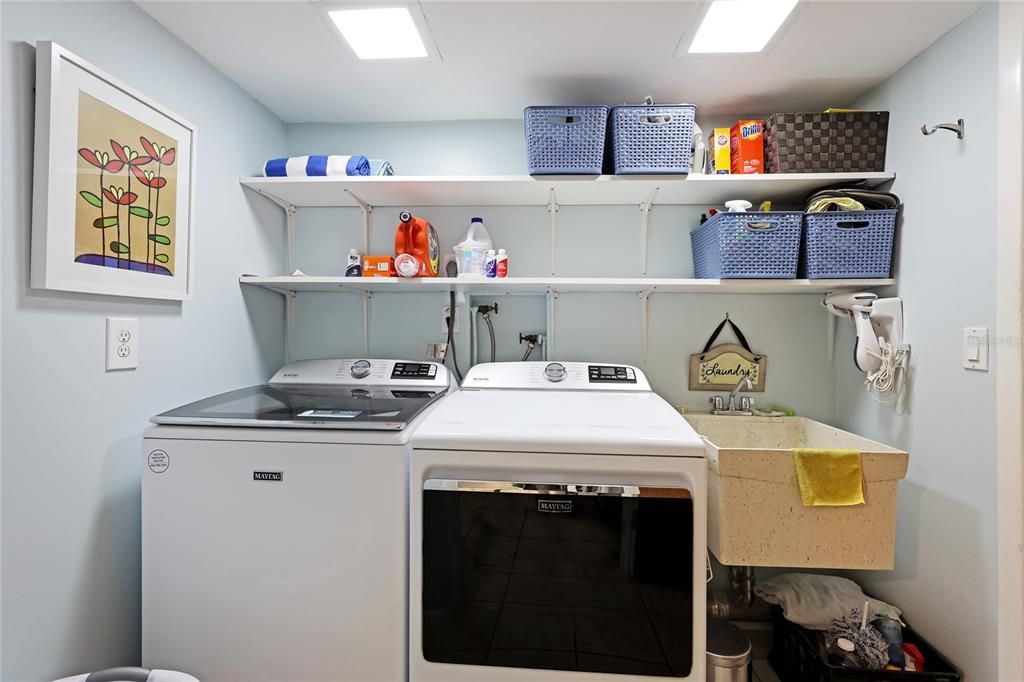 Indoor Laundry Room