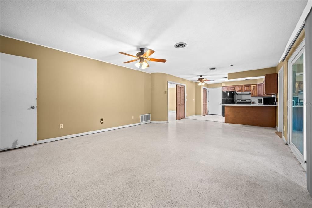 Door to Formal Dining Room in Front of Home