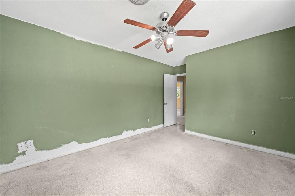 Bedroom 2 with Ceiling Fan