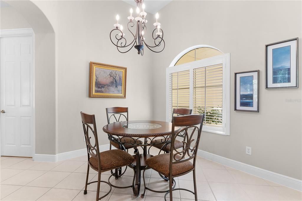 Dining Room with window