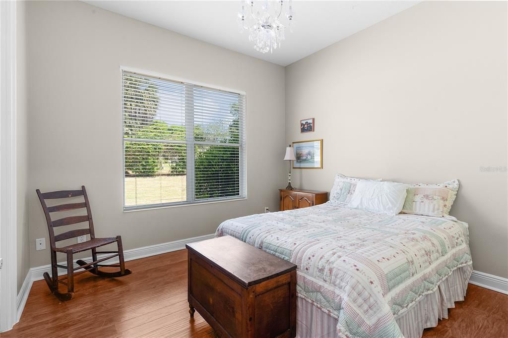 3rd bedroom with wood look laminate floor