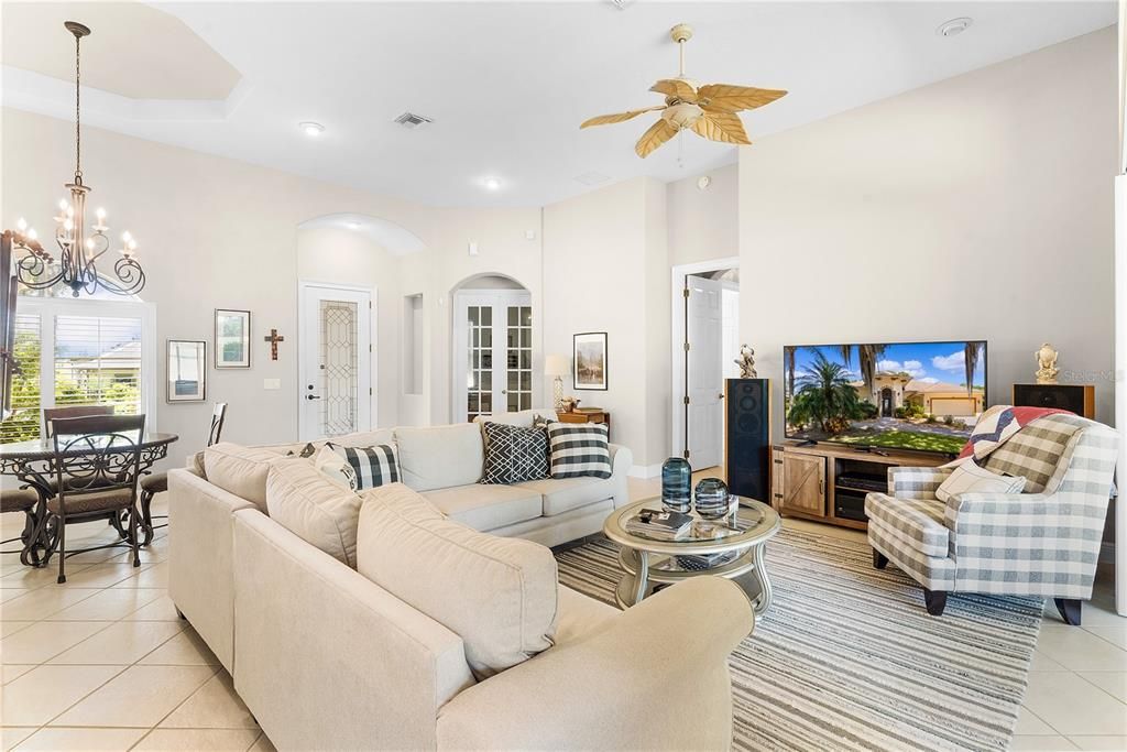 Great Room looking into kitchen