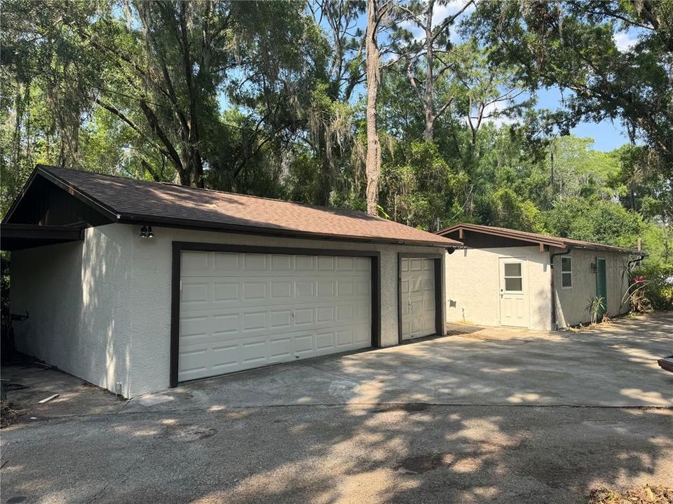 Garage and mother-in-law suite