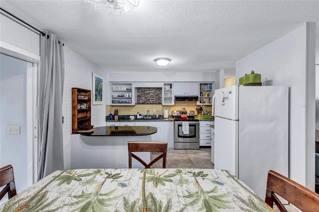 Kitchen with dining Area