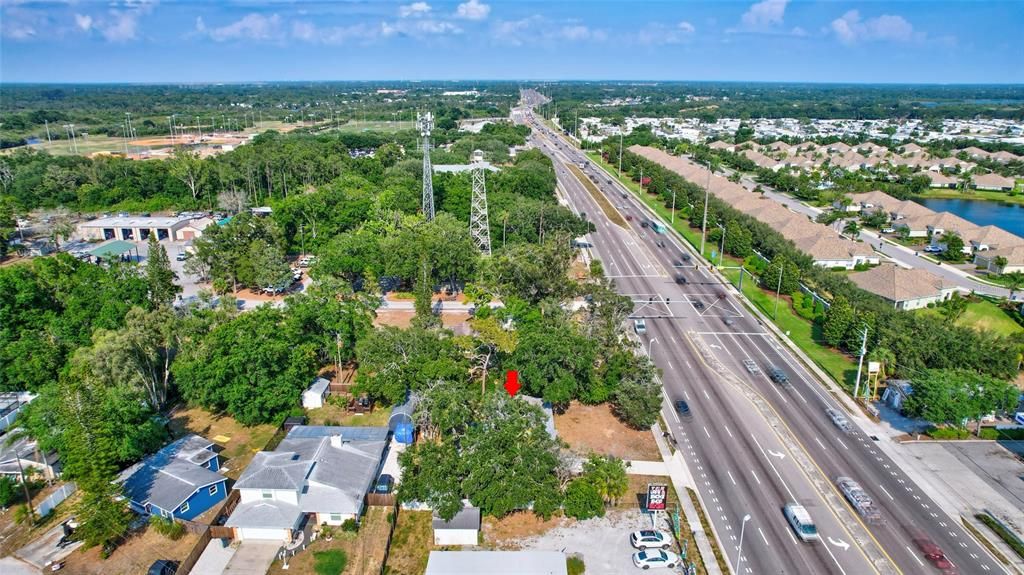 Businesses line the 53rd Ave Corridor