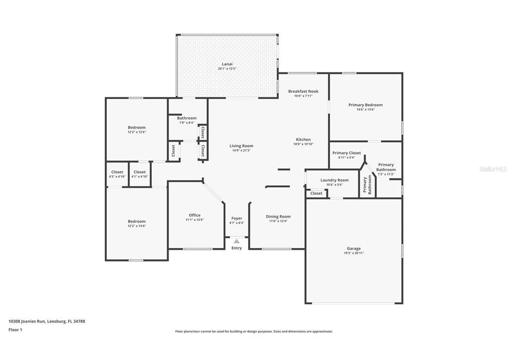 Active With Contract: $369,900 (3 beds, 2 baths, 1799 Square Feet)