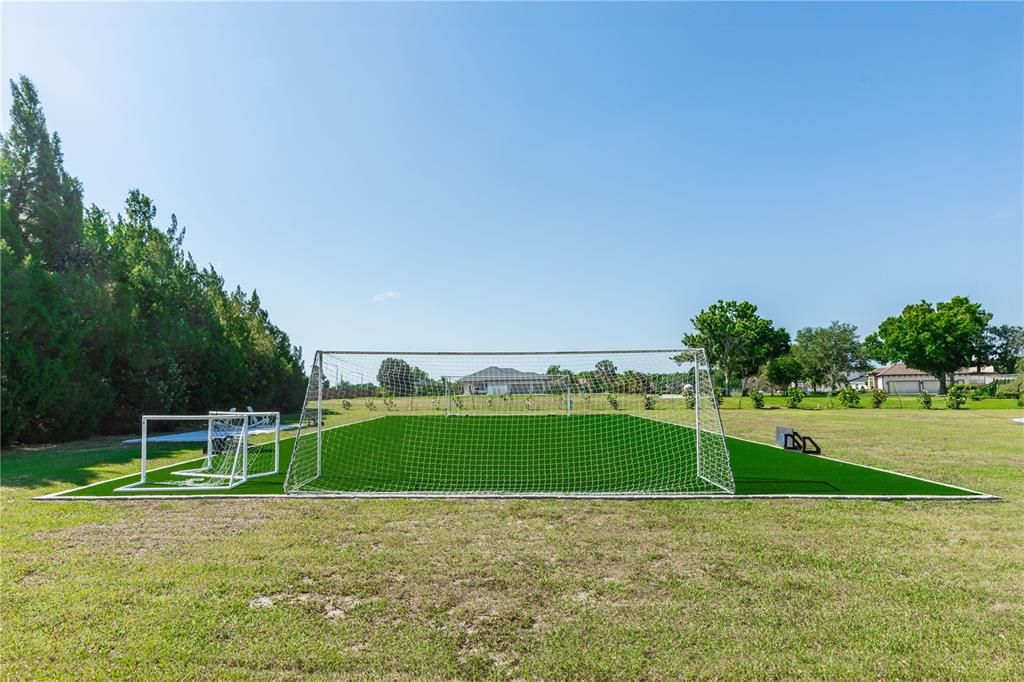 mini soccer field