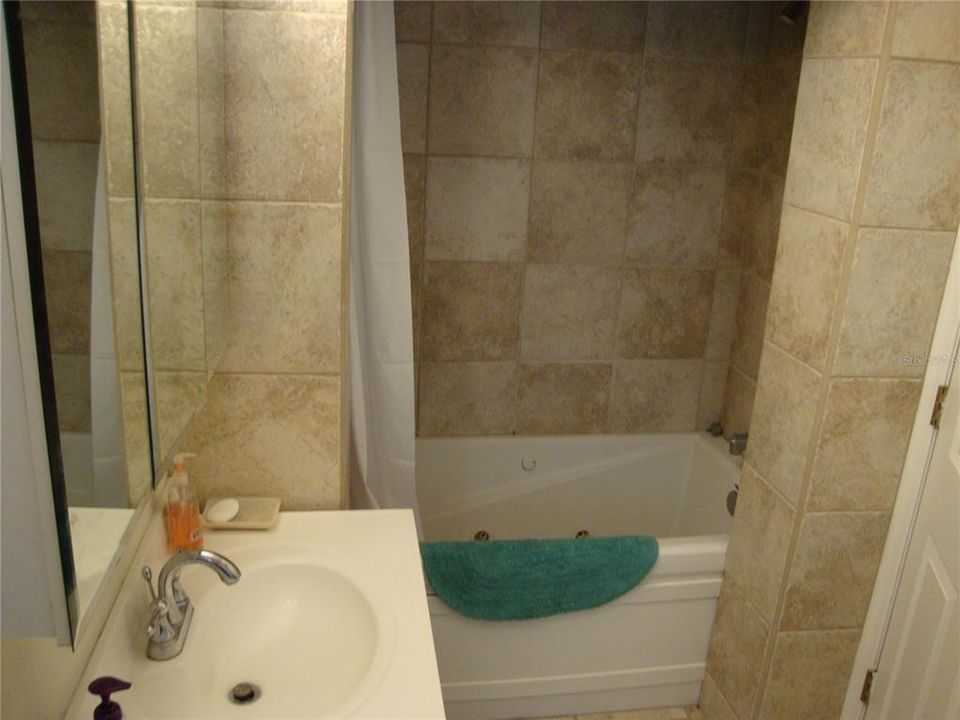 Ensuite bathroom jacuzzi tub