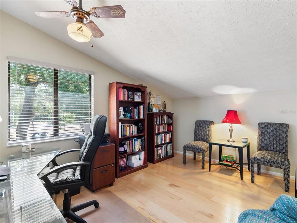 2nd upper level bedroom / bamboo flooring