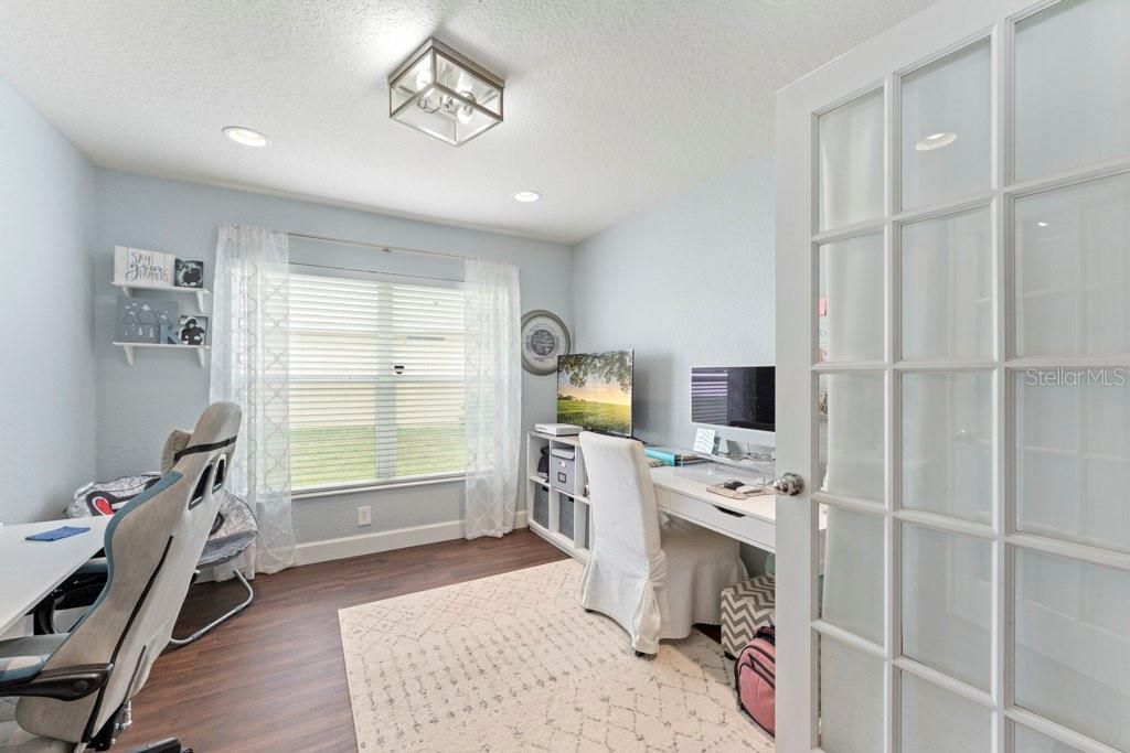 Office/Den/3rd Bedroom with French Doors