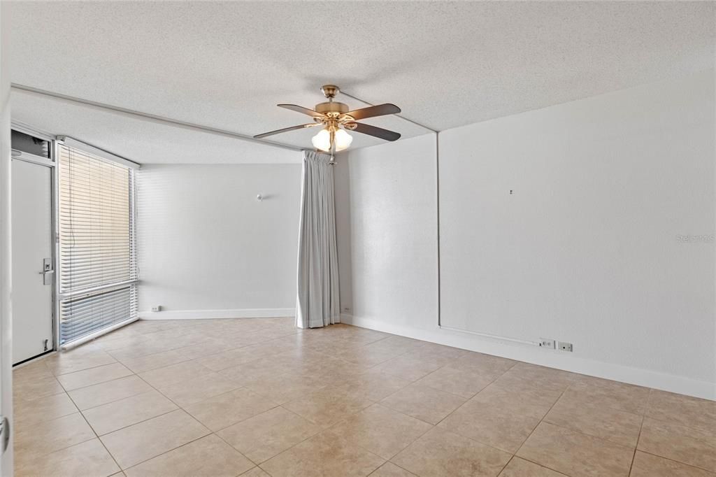 Master Bedroom with separate patio entry-exit.