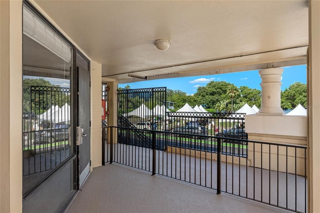 Front door breezeway.