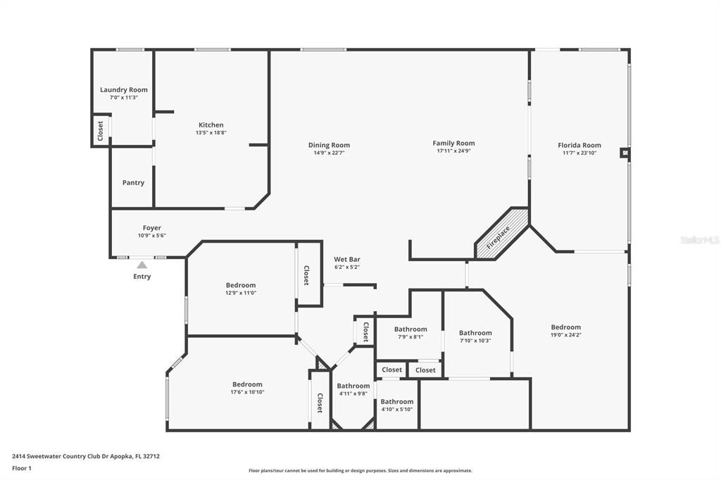 Active With Contract: $459,900 (3 beds, 2 baths, 2591 Square Feet)