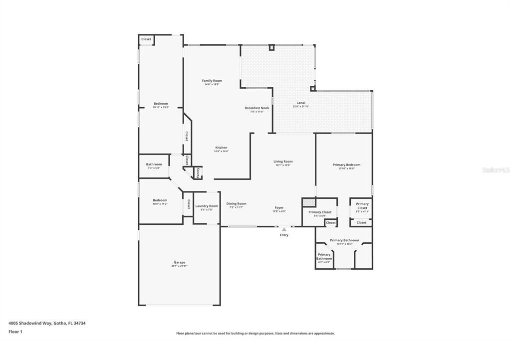 На продажу: $525,000 (3 спален, 2 ванн, 2286 Квадратных фут)