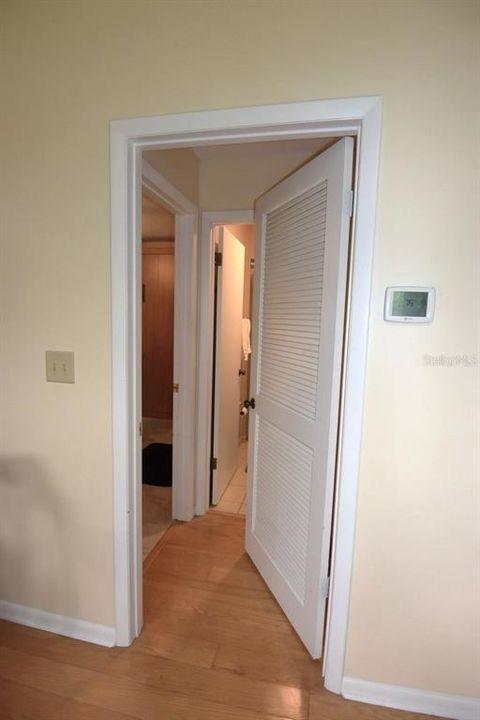 Privacy Door to 2nd Bedroom and Bathroom