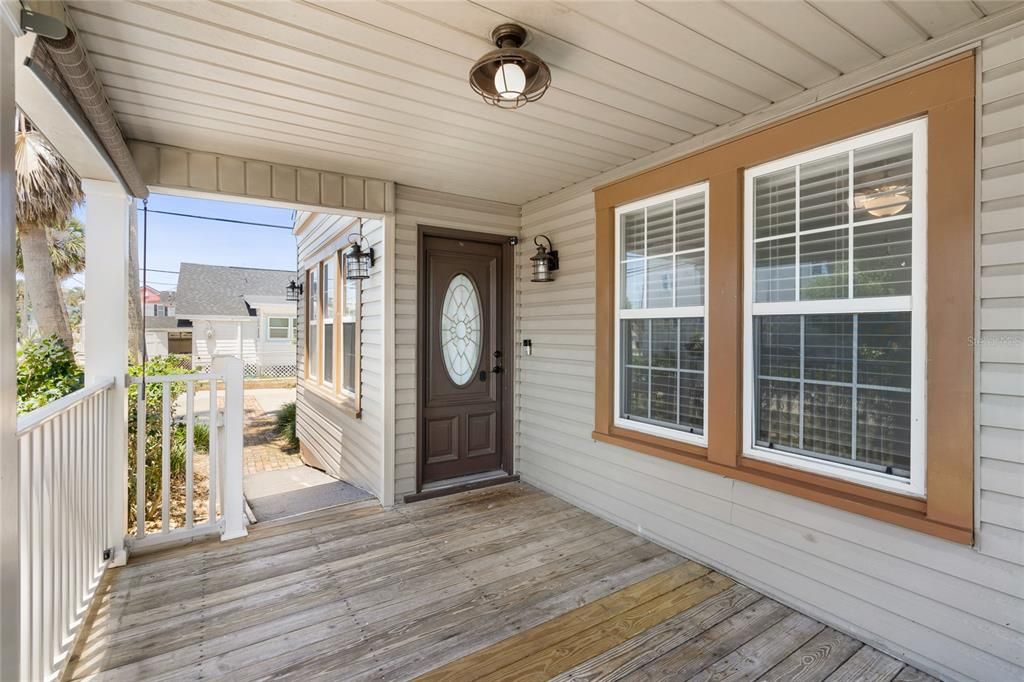 Inviting Front Porch