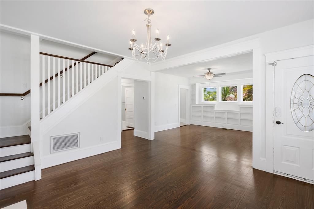 Staircase and Dining Room