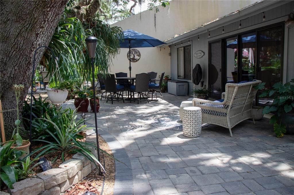 Paver patio